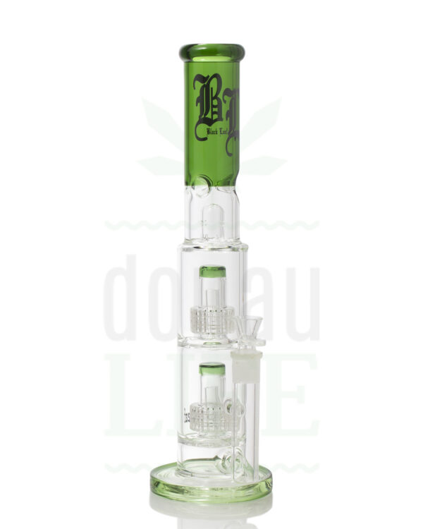 BLACK LEAF Bubbler 'Rauchschwade' mit 2x Trommelpercolator | 40