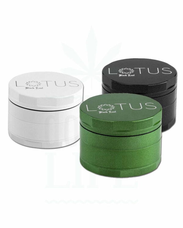 BLACK LEAF Lotus Grinder 4-teilig | Ø 55/63 mm