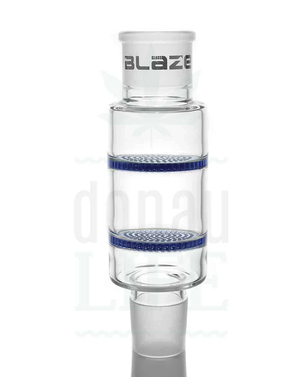 BLAZE GLASS Steckbongmittelteil 'Double COMB'