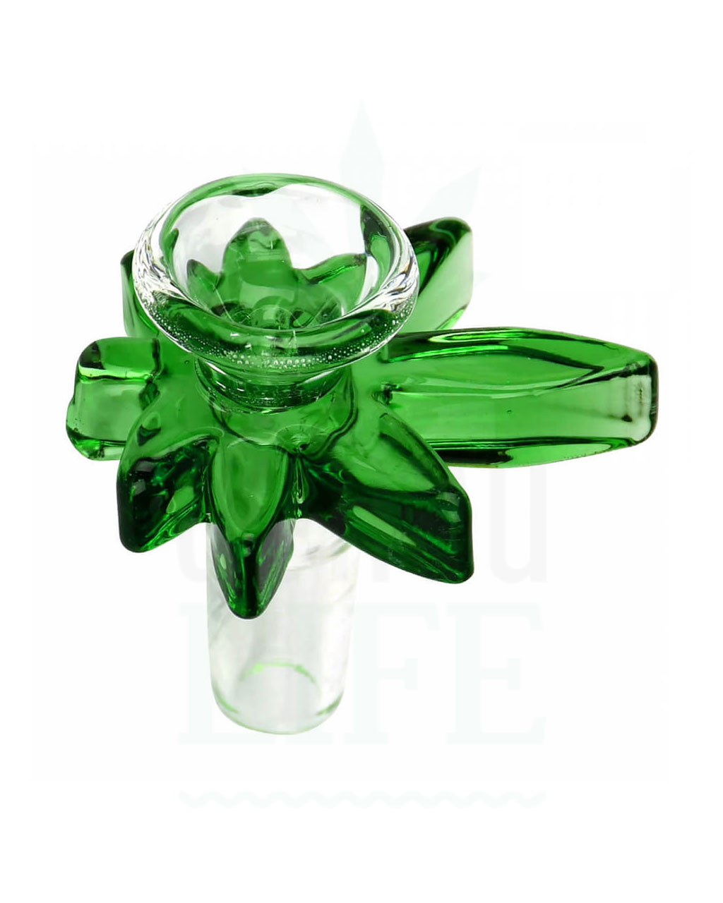 STAR GLASS Flutschkopf 'Weed Leaf' | 18