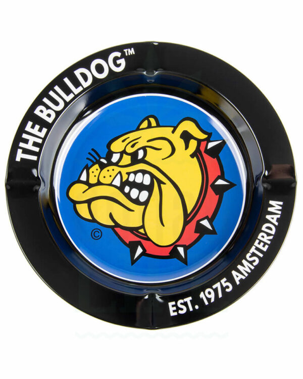 BULLDOG Aschenbecher schwarz | Ø 135 mm