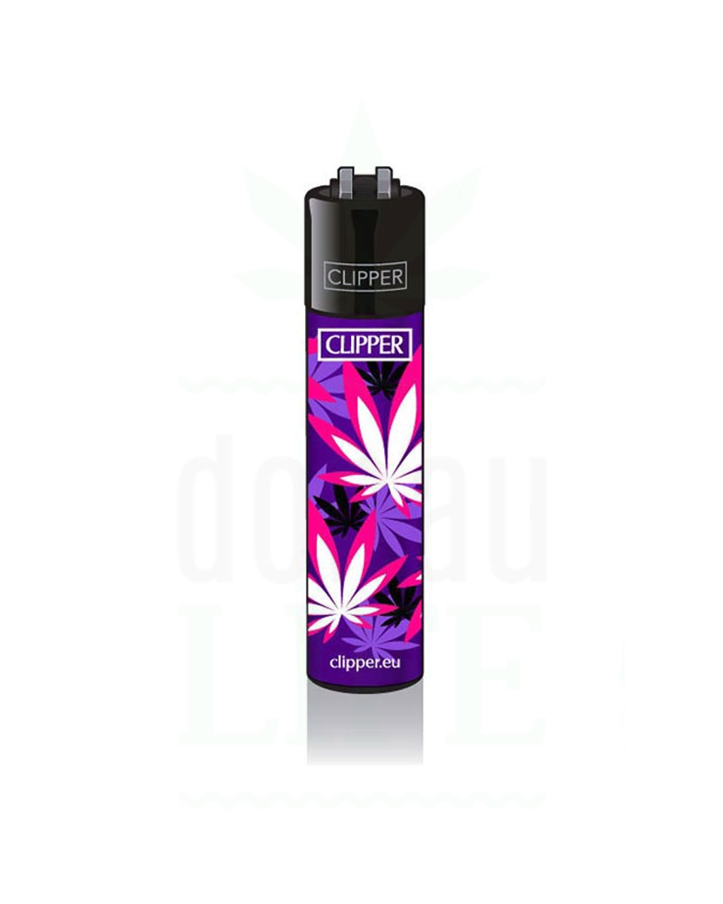 CLIPPER Feuerzeug 'Pink Leafs'