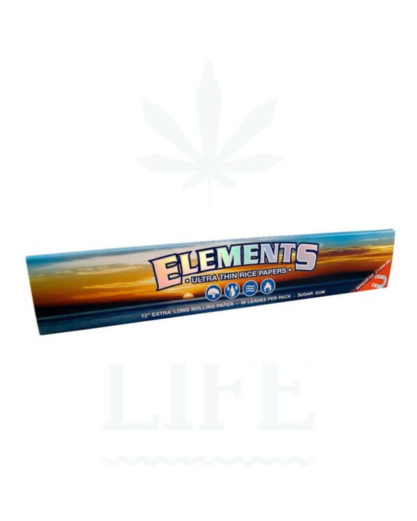 ELEMENTS 'Ultra thin rice paper' Riesenpaper 24 Blatt | 30 cm