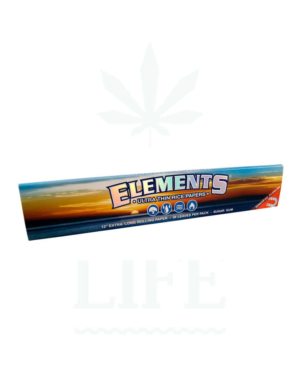 ELEMENTS 'Ultra thin rice paper' Riesenpaper 24 Blatt | 30 cm