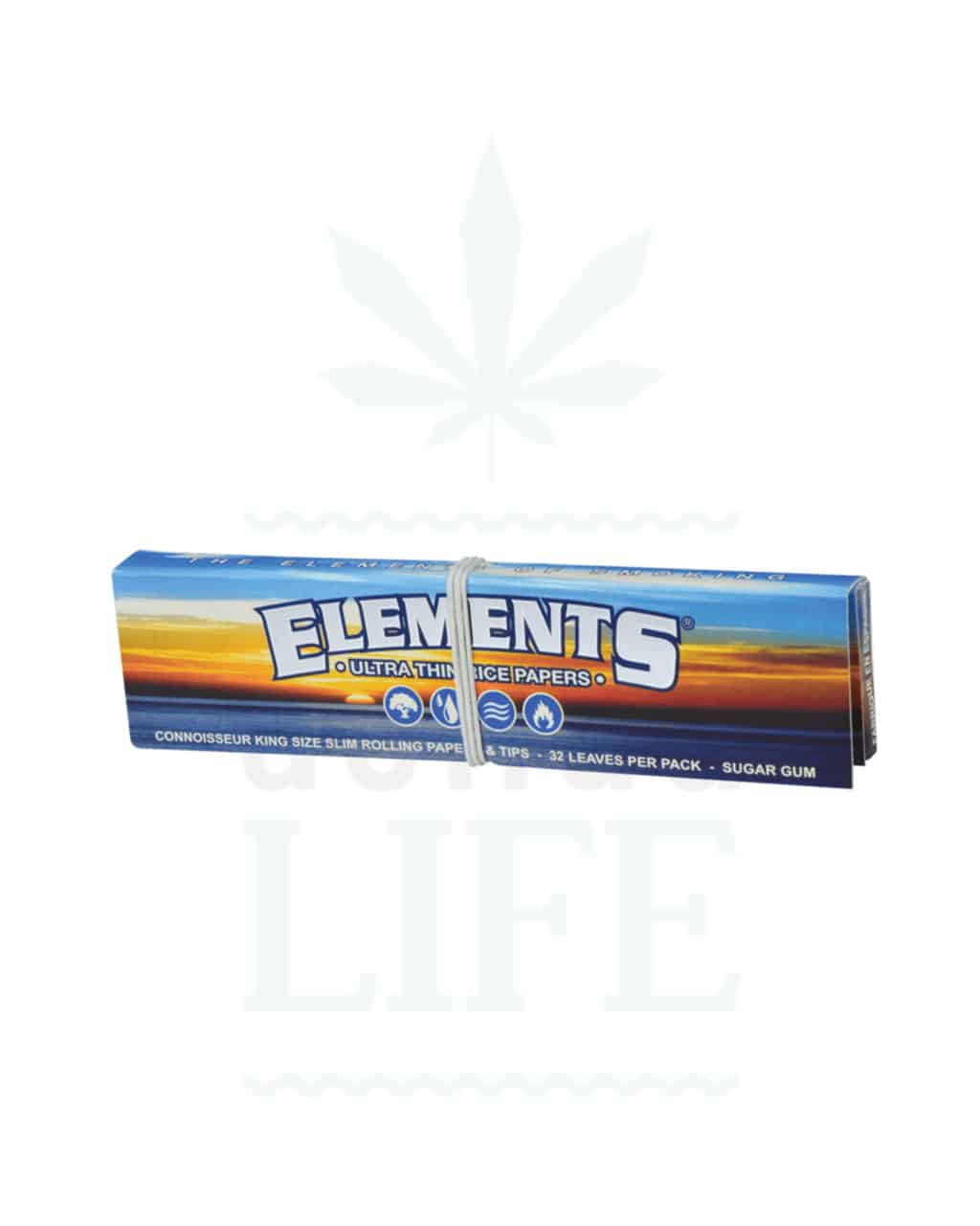 ELEMENTS 'Ultra thin rice' Paper KSS+Tips | 33 Blatt