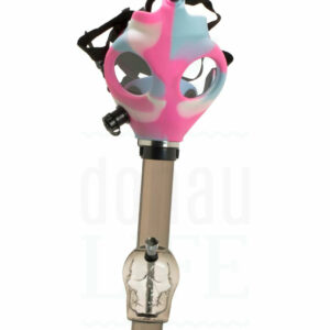 Gasmasken Bong 'Pink Apocalypse' | 23 cm