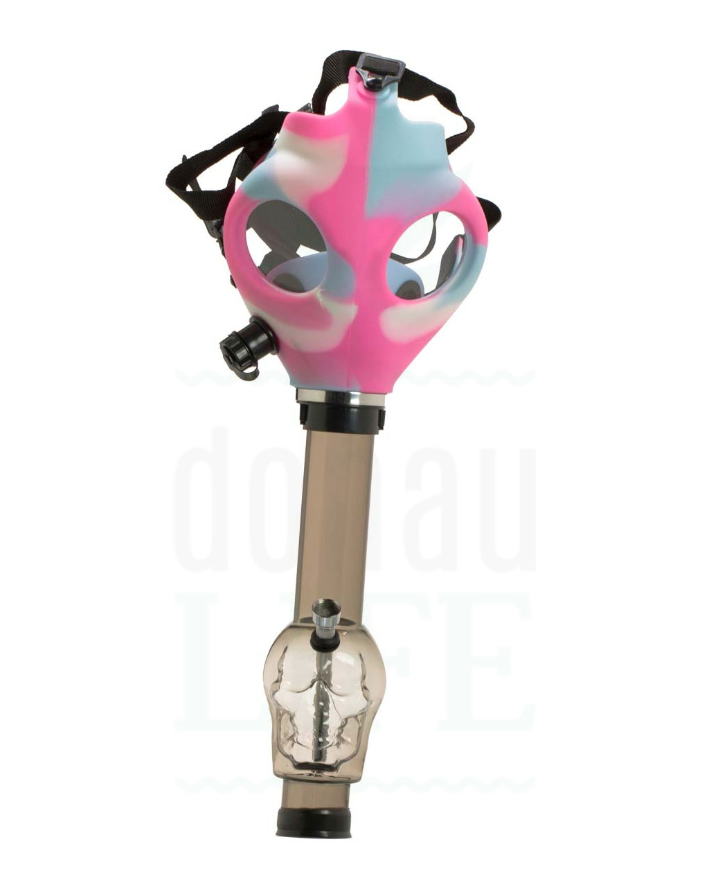 Gasmasken Bong 'Pink Apocalypse' | 23 cm