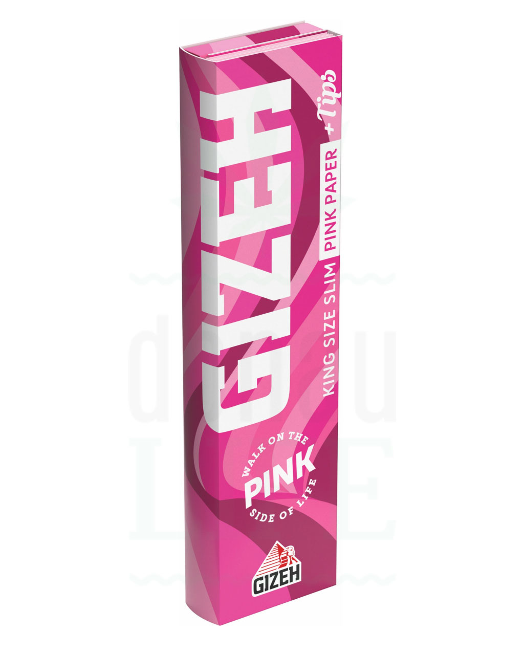 GIZEH KSS Papers slim 'Pink Edition' | 34 Blatt + 34 Tips