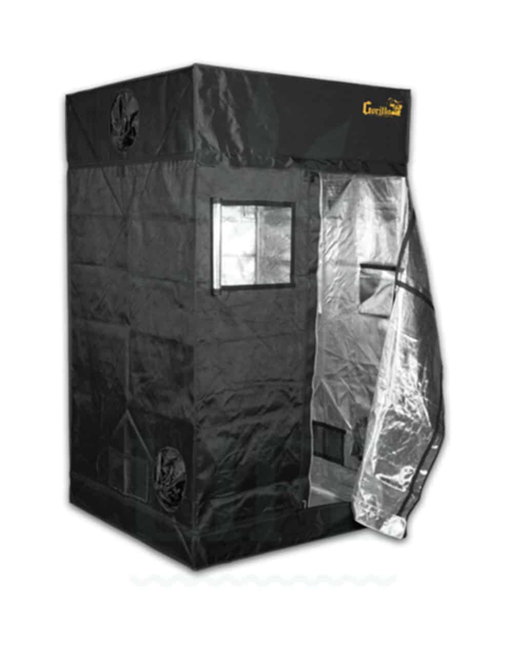 GORILLA GROW TENT 'GGT44' 'Shorty' Zucht Zelt | 122 x 122 x 150/175 cm