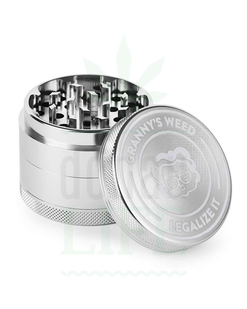 GRANNY´S WEED Grinder 4-teilig | Ø 55 mm