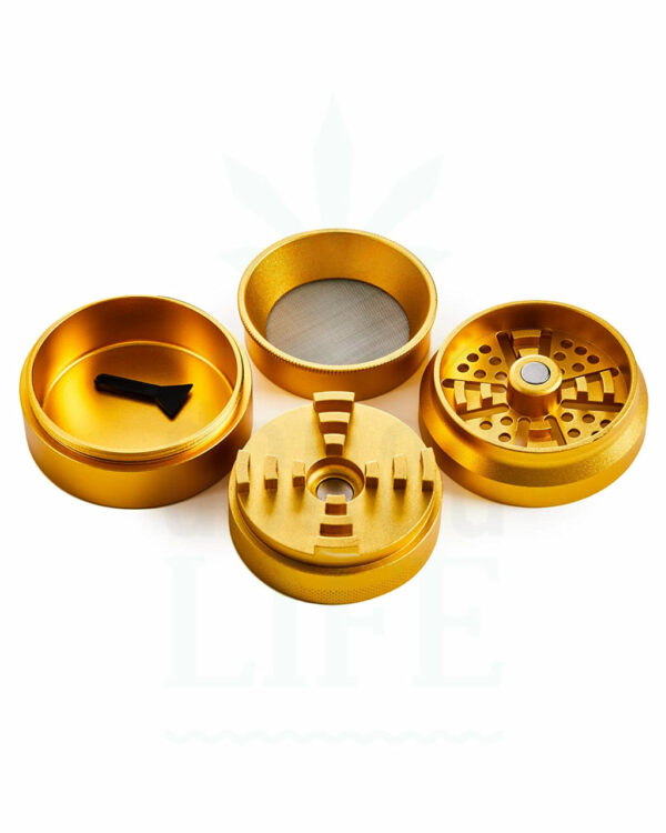 GRANNY´S WEED 'New World' Grinder 4-teilig | Ø 55-63 mm