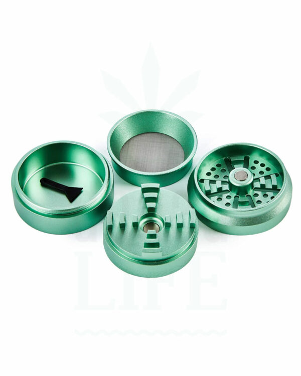 GRANNY´S WEED 'New World' Grinder 4-teilig | Ø 55-63 mm