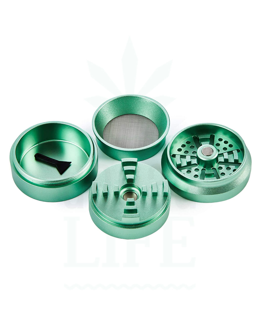 GRANNY´S WEED 'New World' Grinder 4-teilig | Ø 55-63 mm