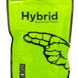 HYBRID Aktivkohle Filter + Zellstoff | 1000 Stück