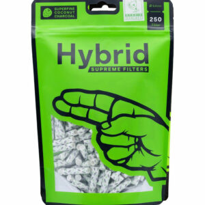 HYBRID Aktivkohle Filter + Zellstoff  | 250 Stück