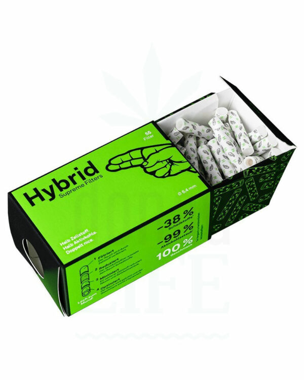 HYBRID Aktivkohle Filter + Zellstoff  | 6