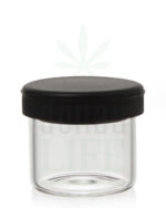 BLACK LEAF Glasdose mit Silikon Deckel 'Tiny' | 8ml