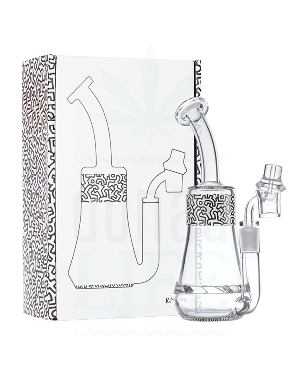 K. HARING Dab Rig 'Pop-Art' | 24 cm