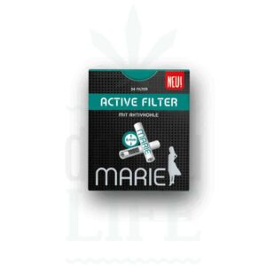 MARIE Aktivkohlefilter 6 mm | 34 Filter