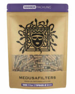 MEDUSA FILTERS Aktivkohlefilter 6 mm 'Organic Edition' | 1000 Filter