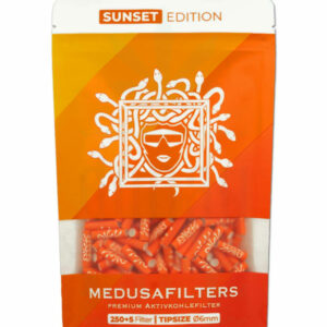 MEDUSA FILTERS Aktivkohlefilter 6 mm 'Sunset Edition' | 250 Filter