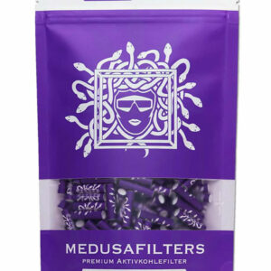 MEDUSA FILTERS Aktivkohlefilter 6 mm 'Violet Edition' | 250 Filter