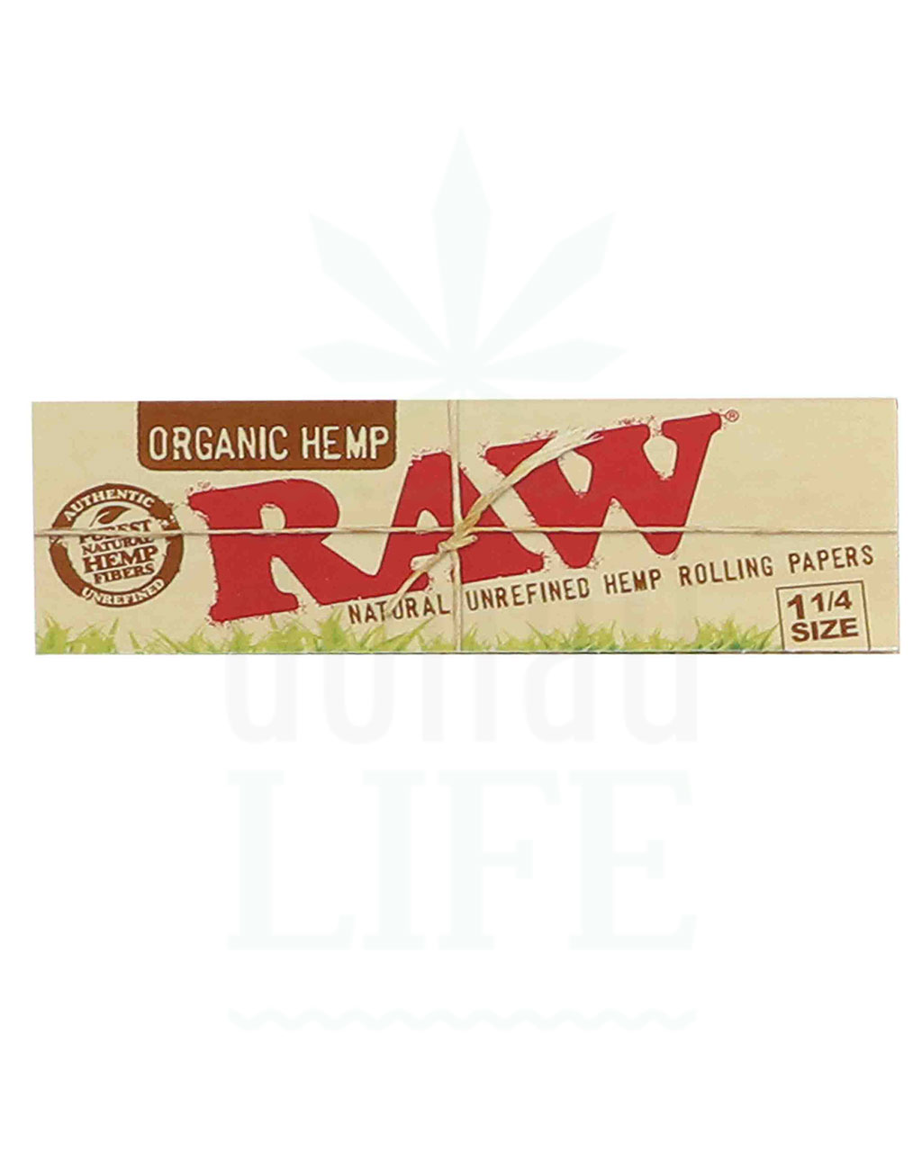 RAW Organic Hemp 1 1/4 Papers | 50 Blatt