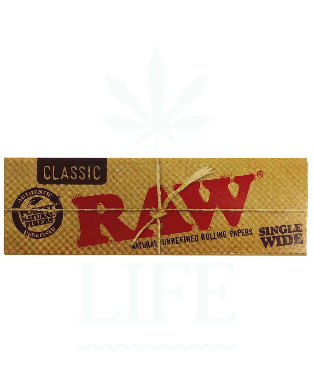 RAW Classic Single Wide Papers | 50 Blatt