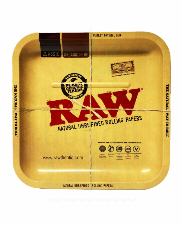 RAW Rolling Tray quadratisch M | 'Classic'