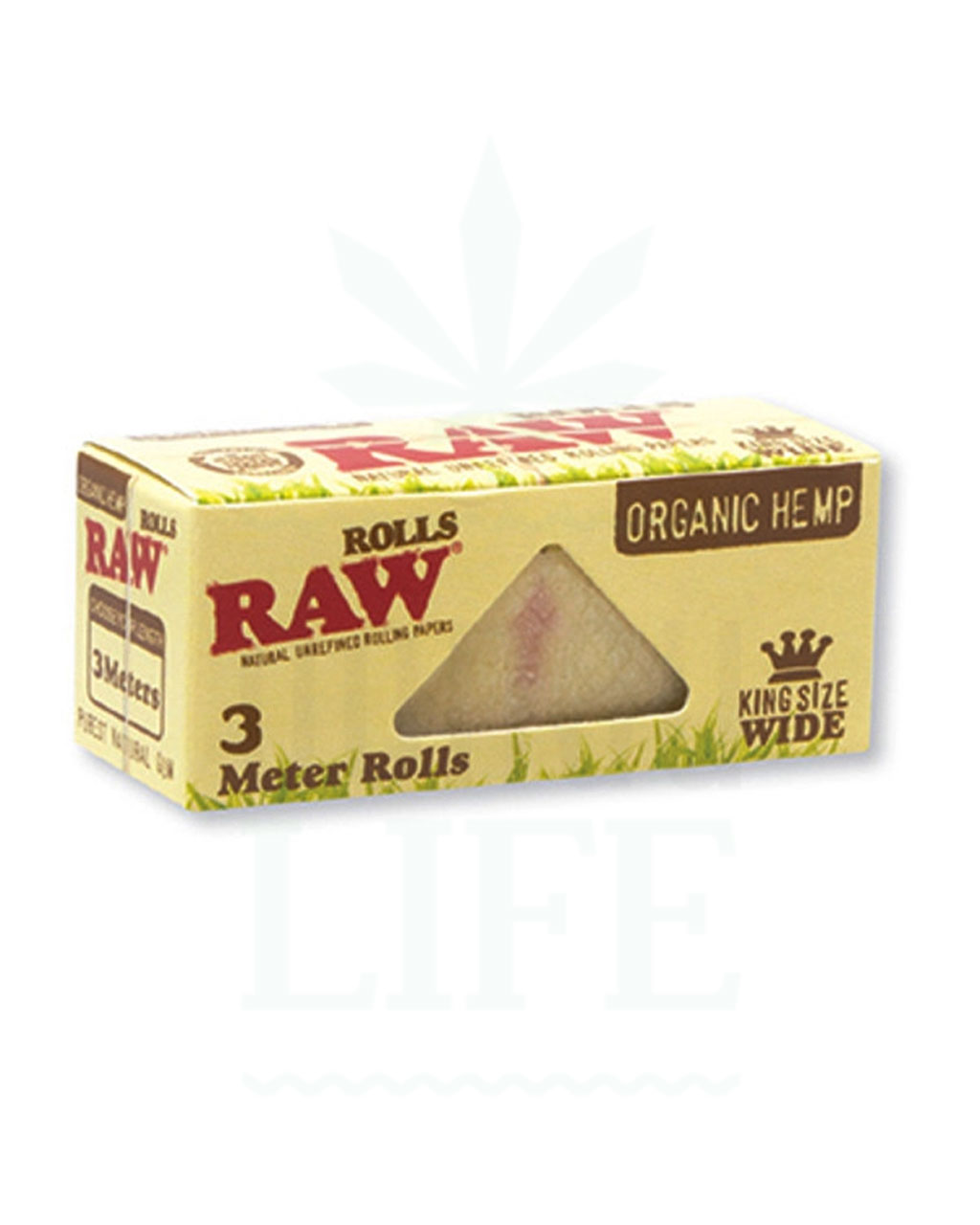 RAW Organic Hemp Rolls Papers | 3 m