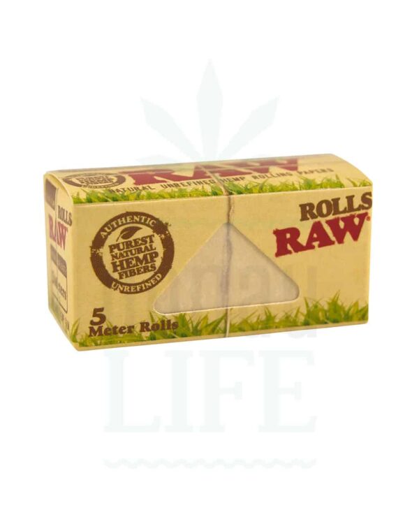 RAW Rolls Organic Hemp Kingsize slim | 5 m