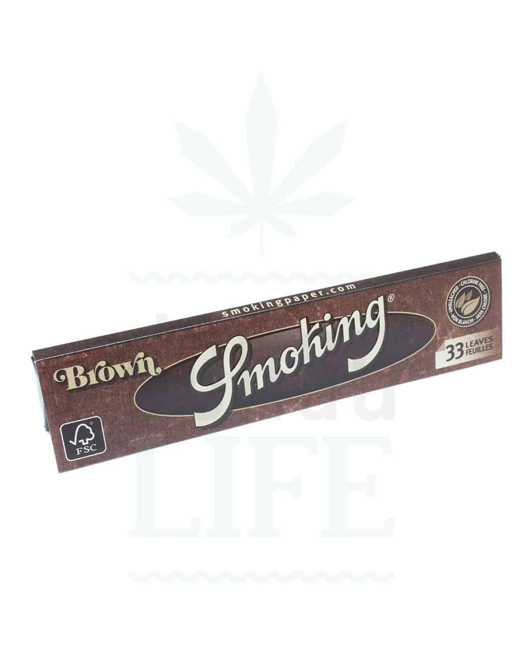 SMOKING 'Brown' KSS Papers  | 33 Blatt