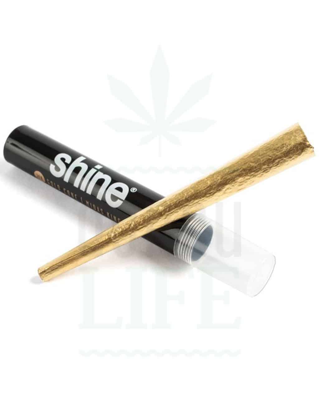 SHINE 24K Gold Cone Kingsize | 1 Stück