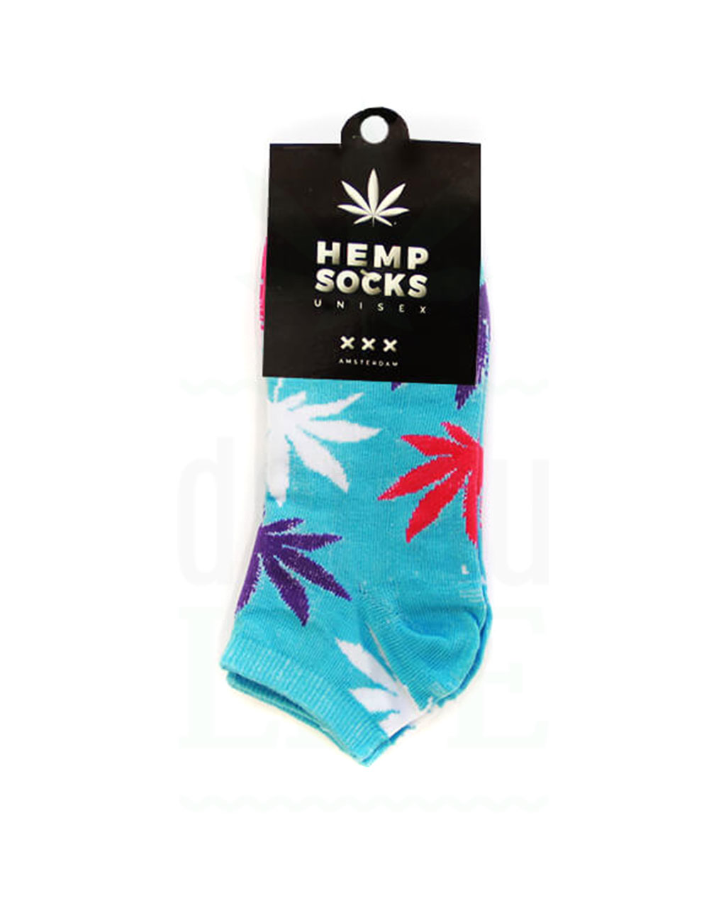 XXX AMSTERDAM Socken 'Weed leafs' | 22/40 cm