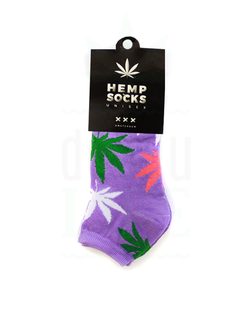 XXX AMSTERDAM Socken 'Weed leafs' | 22/40 cm