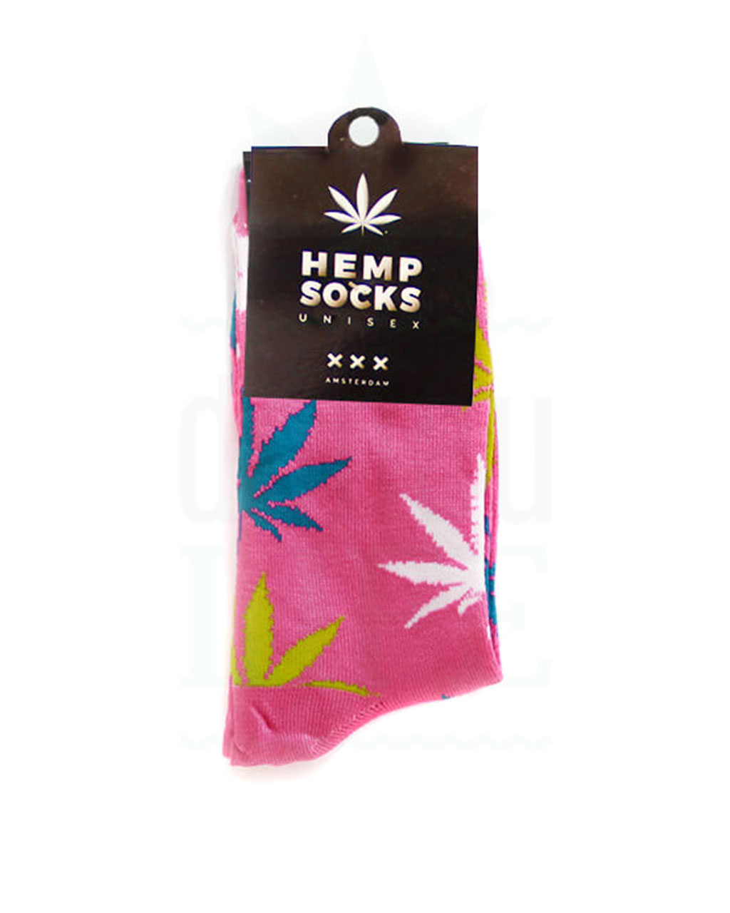 XXX AMSTERDAM Socken 'Weed leafs' | 22/40 cm