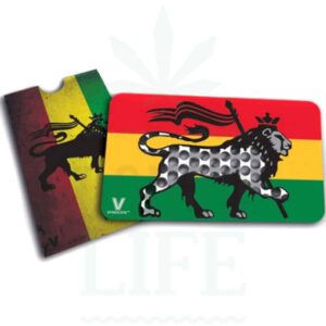 V SYNDICATE Grinder Card 'Rasta Lion' | Kreditkarten Format