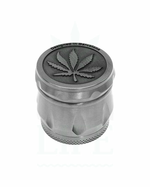 Aluminium Grinder 'Weed Leaf' 4-teilig | Ø 40 mm