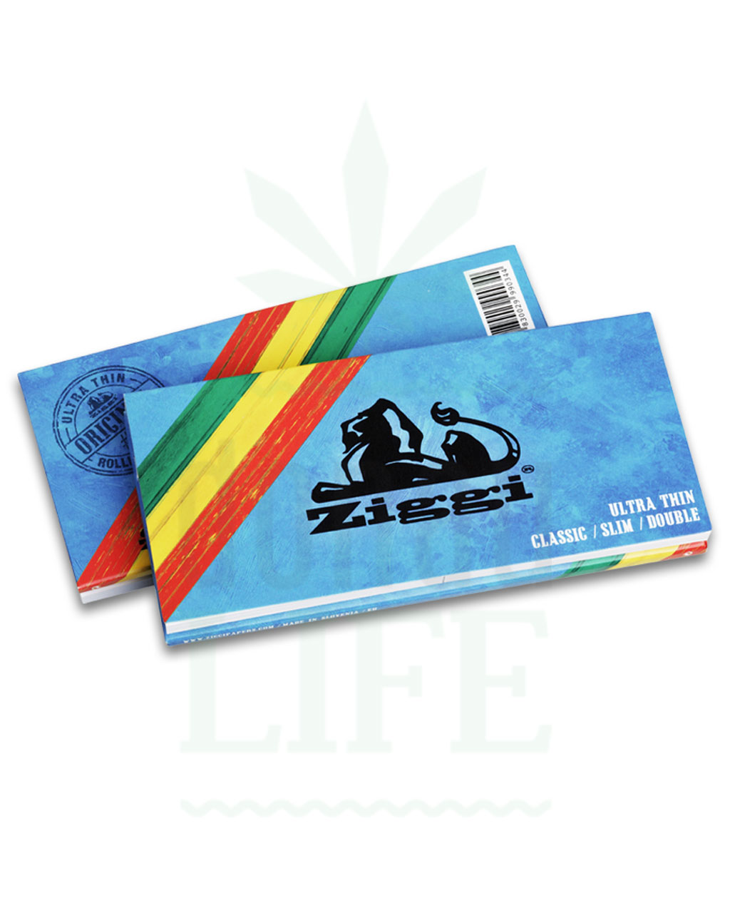 ZIGGI Classic DOUBLE KSS Ultra thin Papers + Tips | 64 Blatt