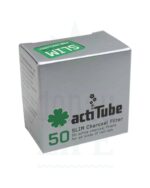 ACTITUBE Slim Aktivkohlefilter | 50 Stück