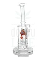 BLACK LEAF Bubbler Bong 'Mrs. Crabs' | 28