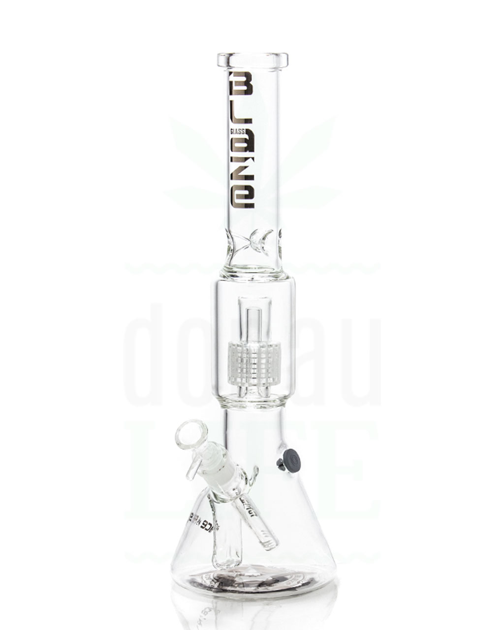 BLAZE GLASS Beakerbong 'Joe' mit Trommelperkolator | 40 cm