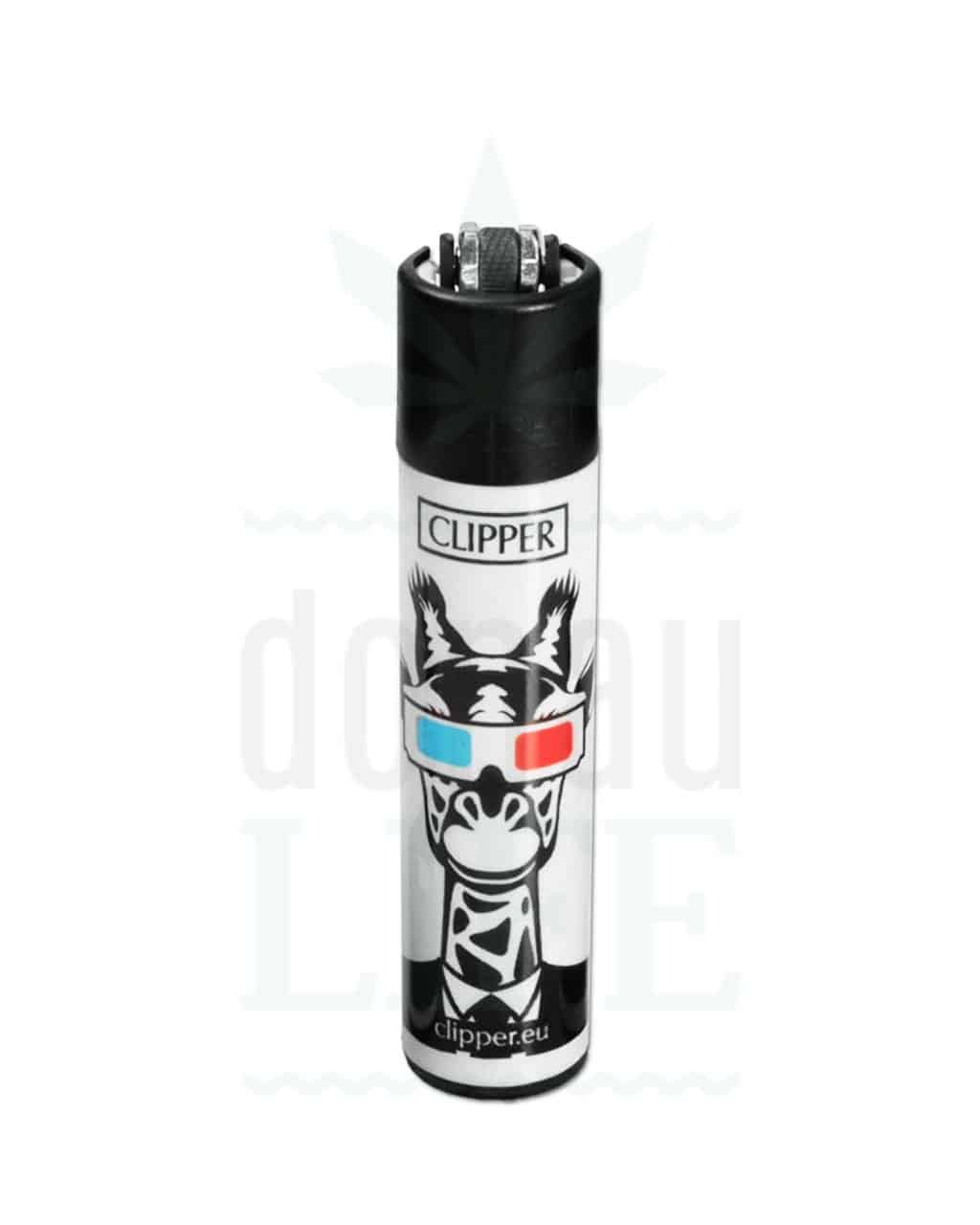 CLIPPER Bong Feuerzeug '3D Animals'