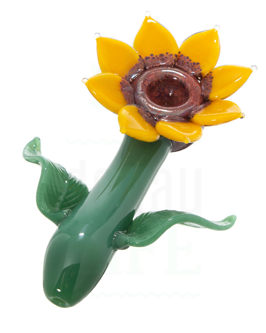 EMPIRE GLASSWORKS Glaspfeife 'Sonnenblume' | 14 cm