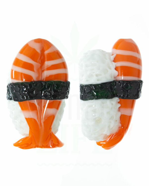 EMPIRE GLASSWORKS Glaspfeife 'Shrimp Nigiri' | 12 cm