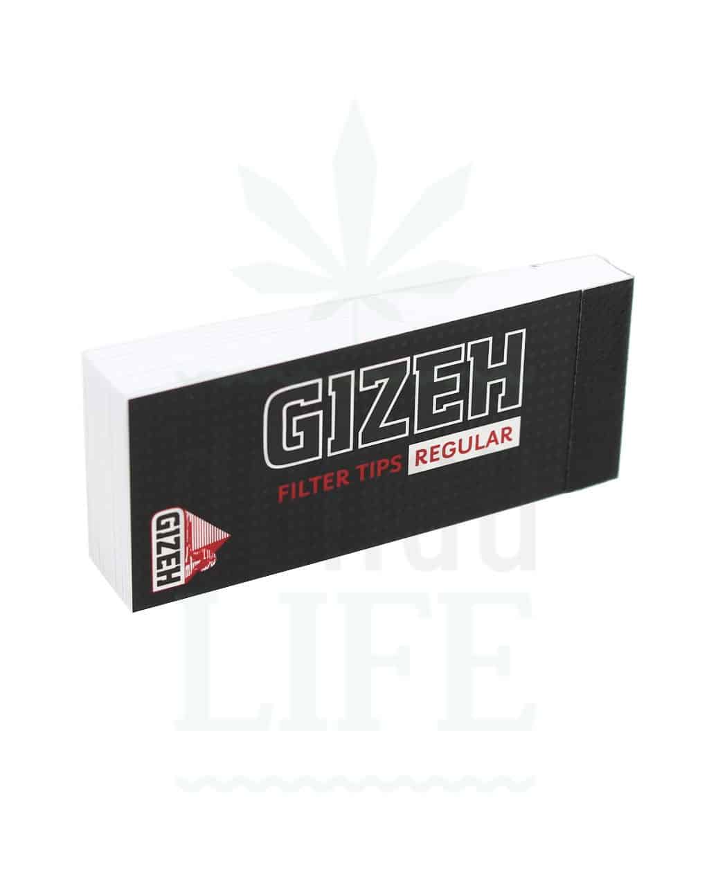 GIZEH Black Filter Tips slim