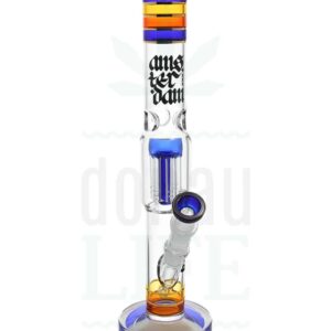 GRACE GLASS Percolatorbong Hammer Series 'Funky Twist' |  38 cm