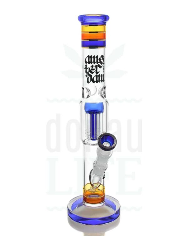 GRACE GLASS Percolatorbong Hammer Series 'Funky Twist' |  38 cm