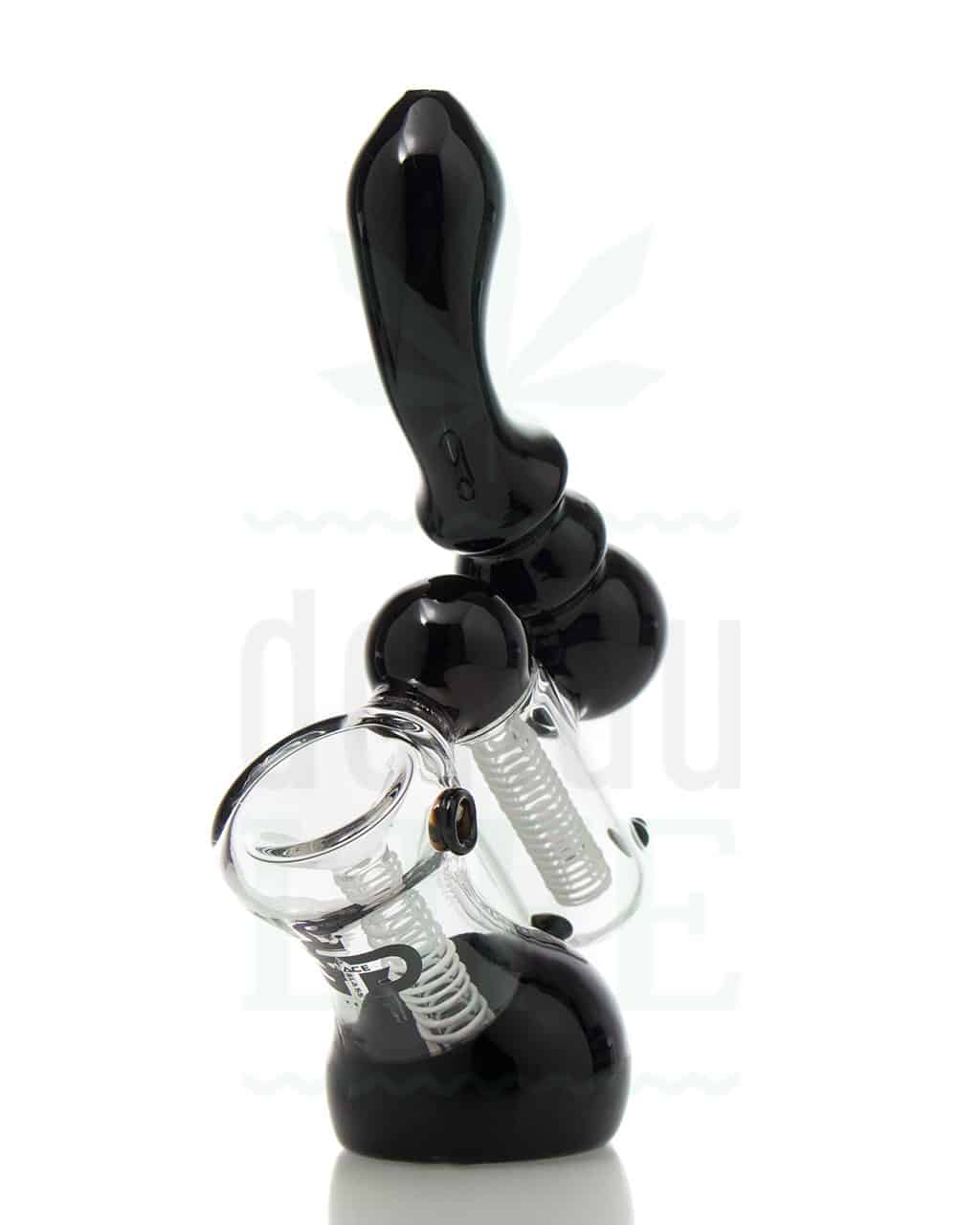 GRACE GLASS Hand Bubbler 'Double Tap' | 18 cm