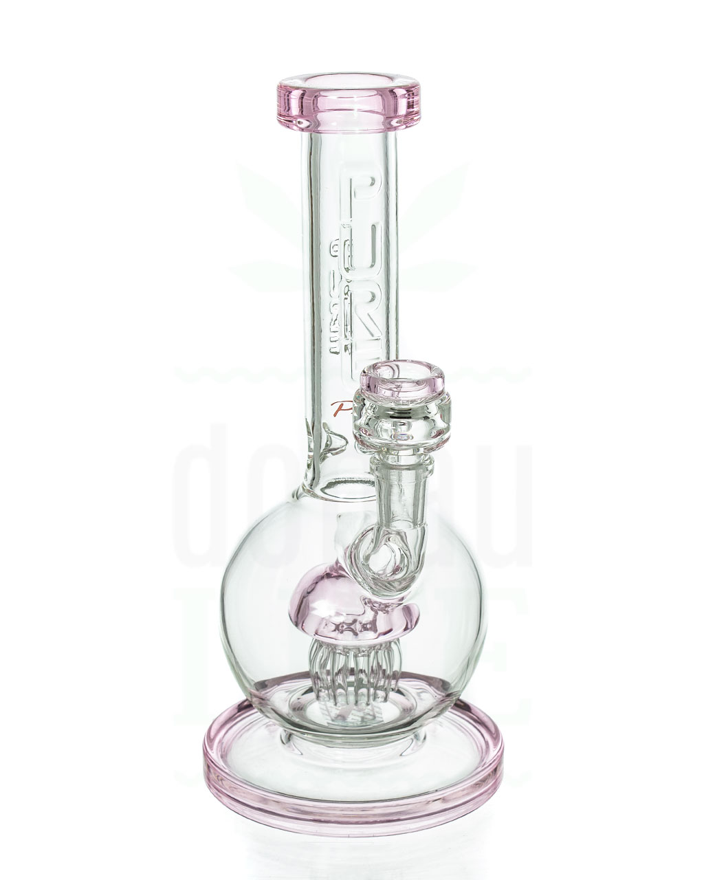 PURE GLASS Eisbong 'Zuma' pink | 25 cm